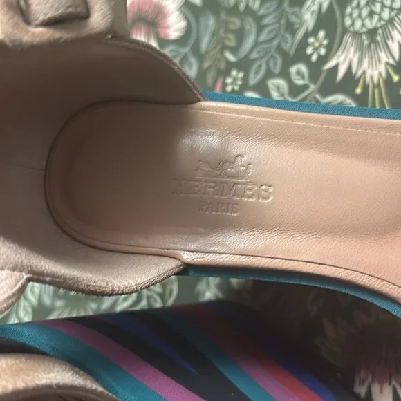 Hermés Colorful Platform Sandals - Picture 8 of 9
